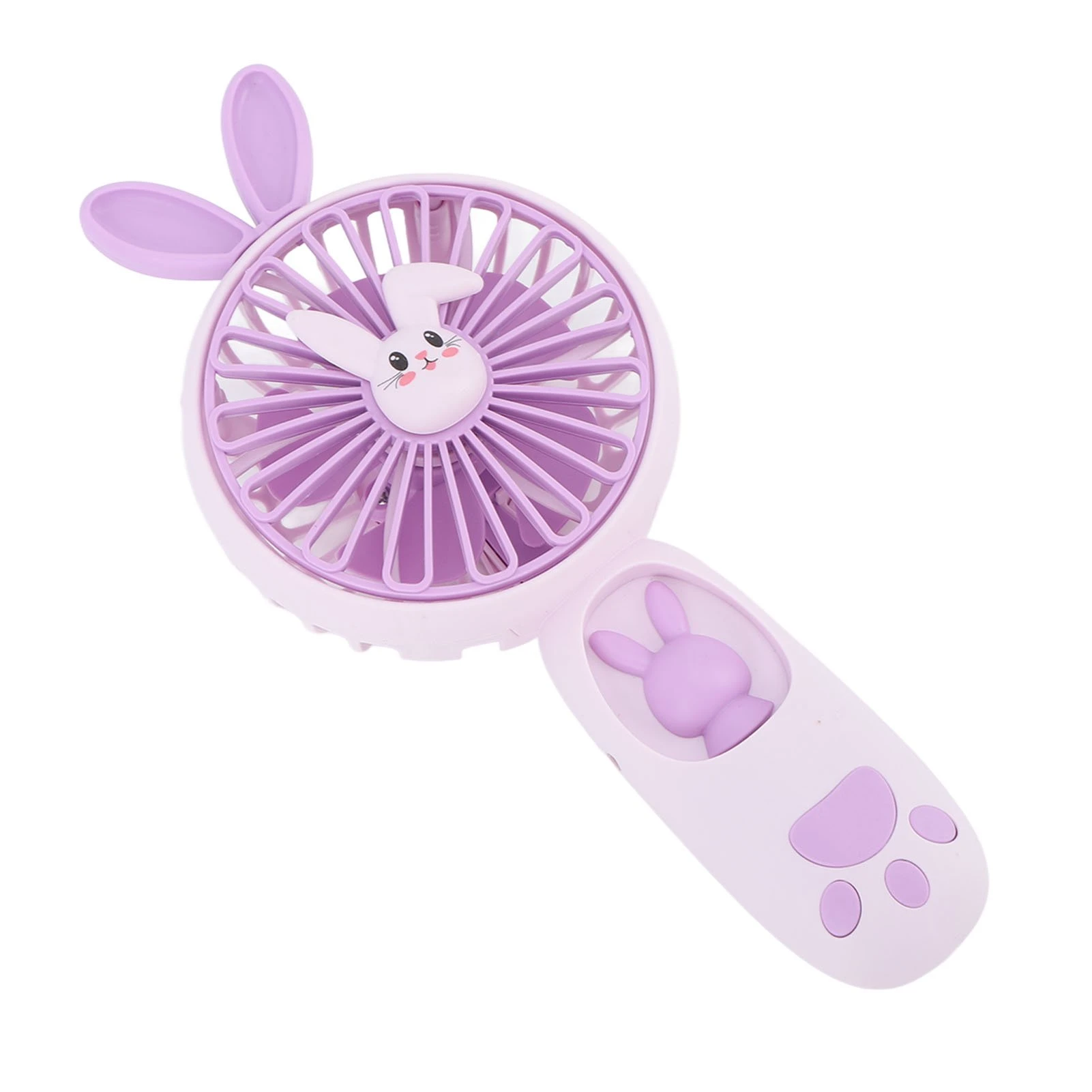Cute Bunny Ear Mini Fan | USB Rechargeable Handheld Fan