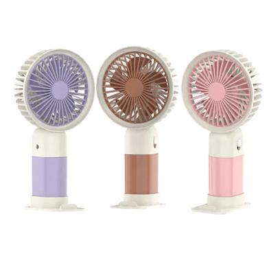 Mini Cute Rechargeable Fan with Mobile Stand – Portable USB Cooling Fan B399-10