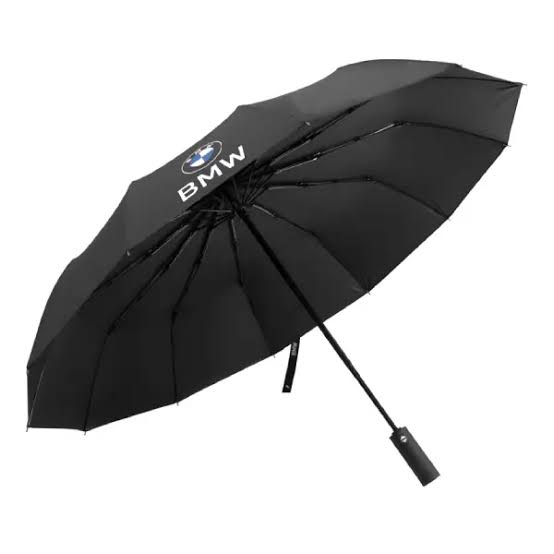 BMW 16 Ribs Auto Open & Close Umbrella – Premium Windproof Sports Umbrella