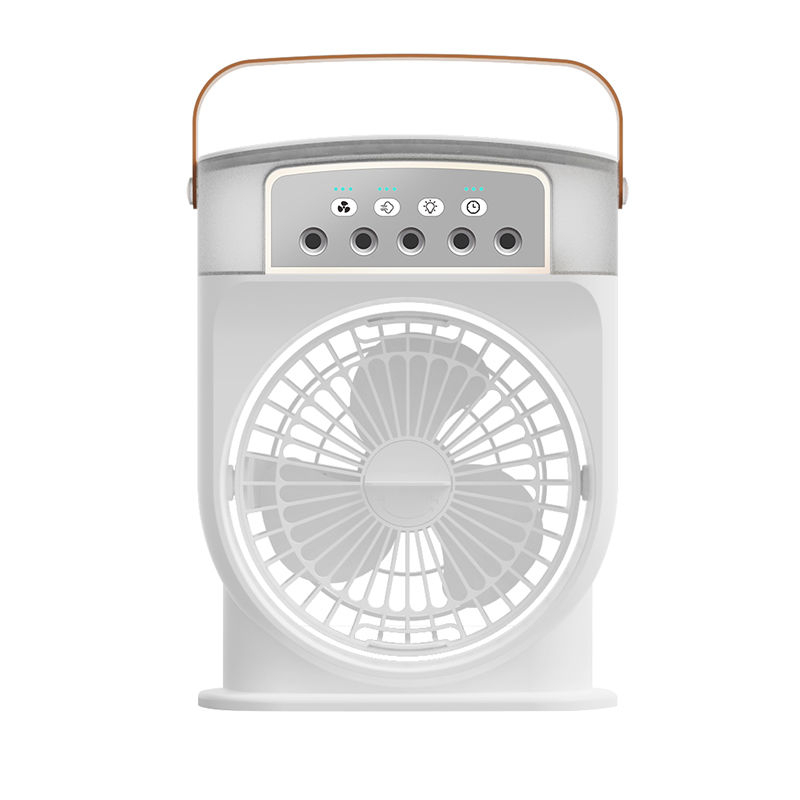 3 In 1 Air Cooling USB Fan with LED Night Light & Mist Cooler – Extonic ET-C702