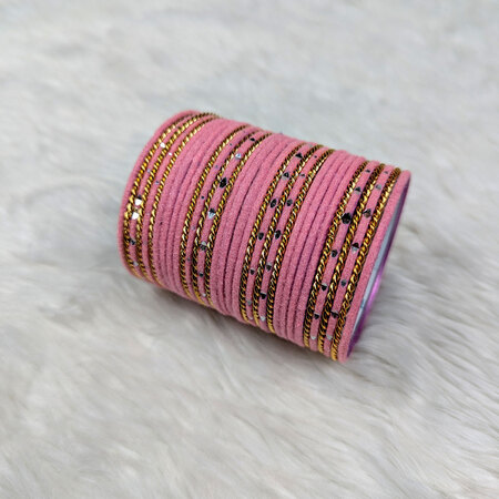 Velvet Reshmi Churi For Girls – Stylish Bridal Bangles Set for Women