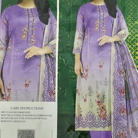 Women's Cotton Salwar Kameez Set with Orna – Premium Comfortable Three Piece Dress