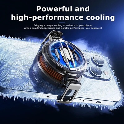 MEMO CX07 Mobile Cooling Radiator – 15W RGB Gaming Phone Cooler
