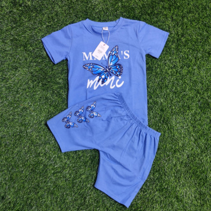 Baby Combo Set T-Shirt & Half Pant – 100% Cotton Kids Summer Dress (6 Months to 5 Years)