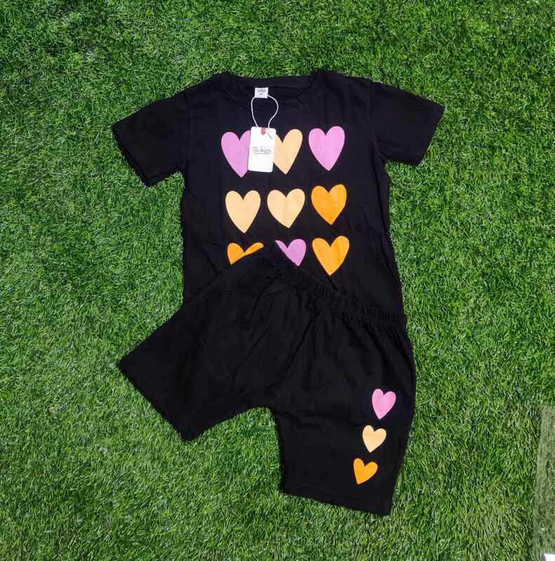 Baby Combo Set T-Shirt & Half Pant – Premium Cotton Baby Dress for Kids